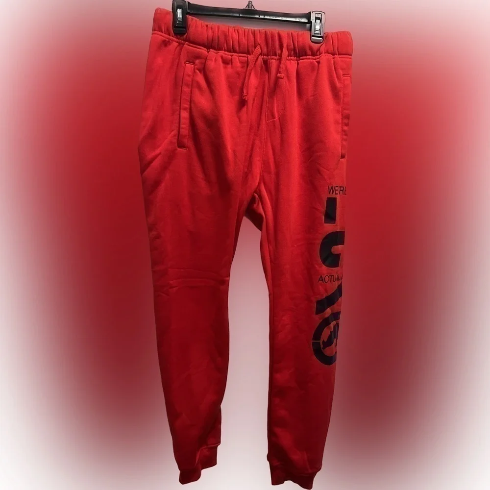 ECKO UNLTD Size M Men's fashion Joggers red sweatpants M